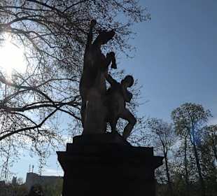 Skulptur Die Rossebändiger-Gruppe