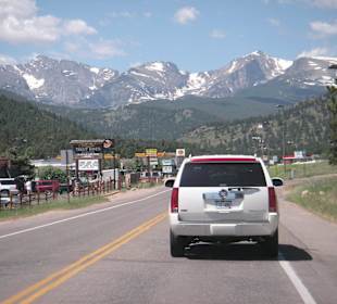 Blick von Estes Park