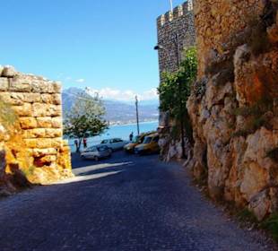 Burg von Alanya (Ic Kale) An&/Abfahrt