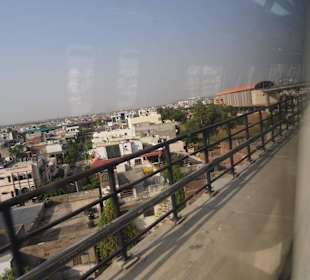 Fahrt über der Stadt Jaipur