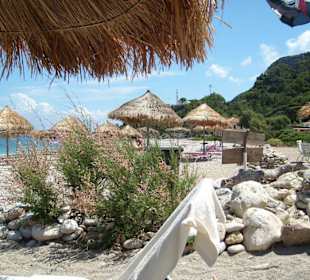 Bereich der Beachbar