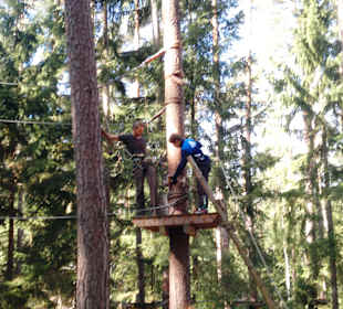 Neues im Kletterwald 09-2012