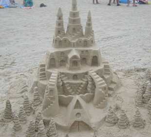 Sandburg am Ballermann