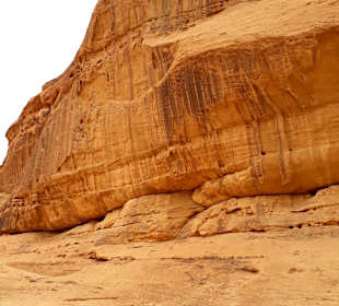 Wüstenlandschaft Wadi Rum