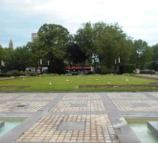 Park vor dem Rathaus Le Havre