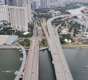 Richtung Singapur Flyer 