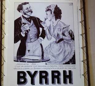 Historisches Werbeplakat