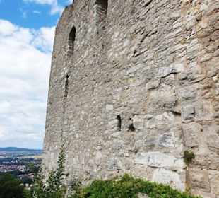 Am Hauptbereich der Burg