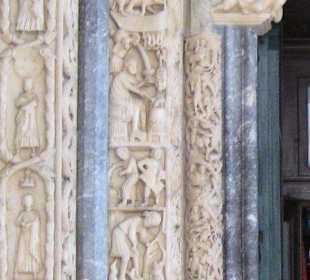 Westportal: Darstellung Handwerk