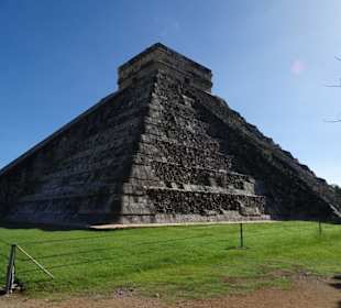 Chichen Itza Nachher kamen viele Leute