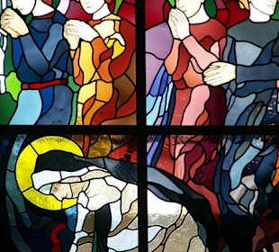 Witraże w Kaplicy Zamkowej