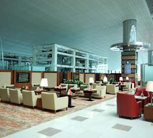 Emirates Business Class Lounge, A 380 Hub
