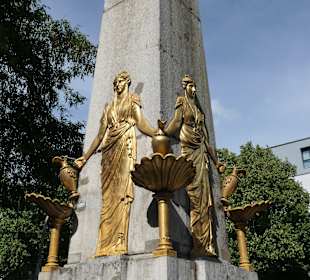Der Hotmannspief-Brunnen in Aachen