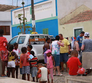 Glückliche Kinderaugen