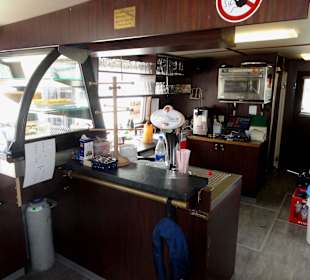 Restauration an Bord der MS Ammerland