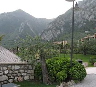 Vista dei monti dal Giardino Comunale
