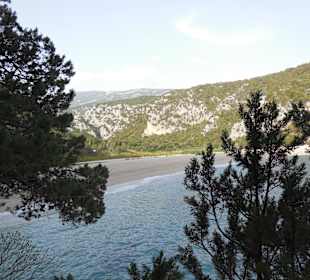 Auf dem Weg zum Strand