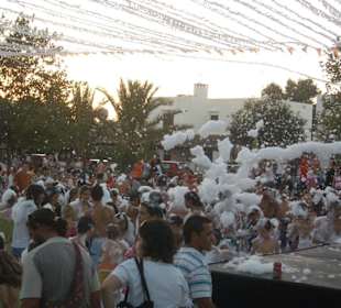 Schaumparty in Cala d'Or