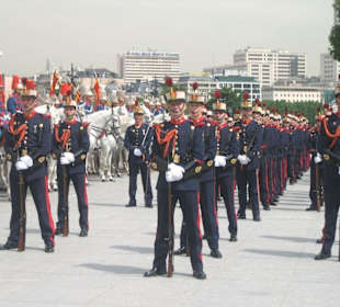 Palacio Real - Wachablösung