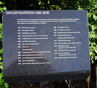 Taufparten im Dahliengarten