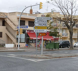 Zentrum de Playa de Muro
