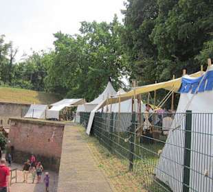 Mittelalterlichen Tage in der Festung
