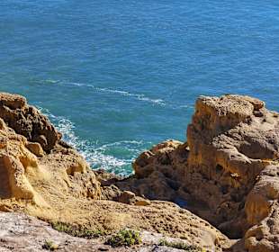 Ausblick Carvoeiro Boardwalk