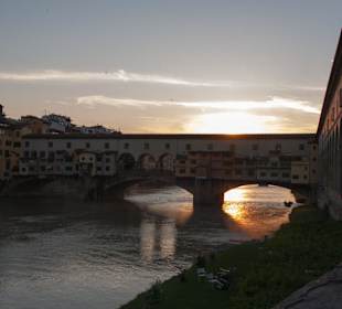 Мост на закате