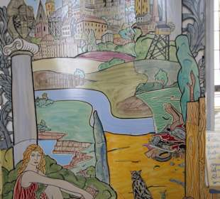 Wandbemalung als Kunstobjekt