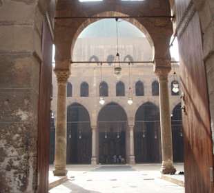 Blick in die Moschee