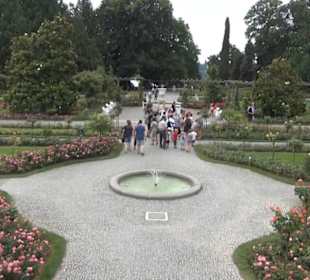 Innerer italienischer Rosengarten