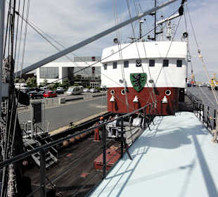 Der asymmetrische Decksaufbau