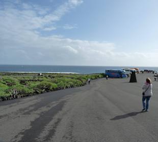  Jameos del Agua Cesar Manrique Parkplatz