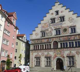 Blick zum Alten Rathaus vom Reichsplatz aus