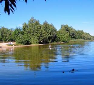 Der Falkenhagener See, nur 10 Fahrradmin. entfernt 
