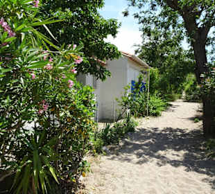 Der Charme der Strandhäuser von Le Racou