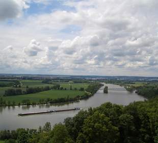 Blick von der Walhalla