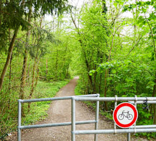 Für Radler verboten