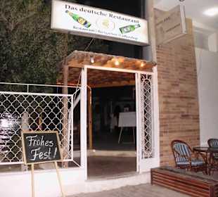 Reisetipp, Eingang "Das Deutsche Restaurant"