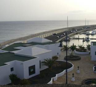 Blick auf den neuen Hafen