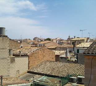 Über den Dächern von Alcudia