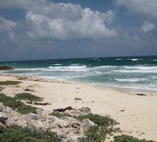 Teilweise felsige Abschnitte