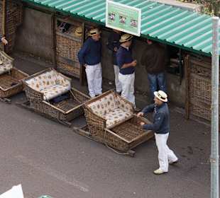 Funchal Korbschlittenfahrt