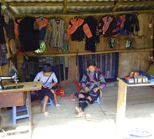 Warten auf die Touristen