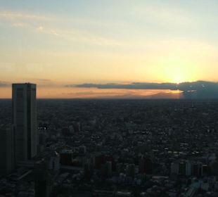 Blick auf Tokio vom Rathaus