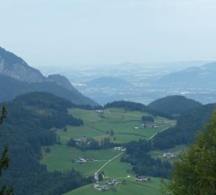 Salzburg-Blick auf dem Gipfel der Kneifelspitze