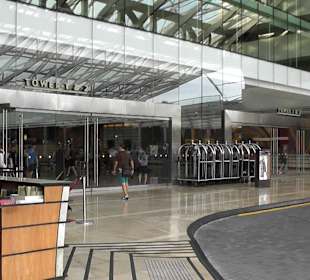 Haupteingang vom Marina Bay Sand