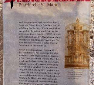 Hinweistafel St. Maria