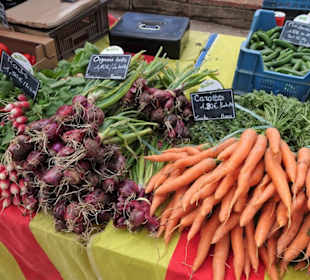 Rundgang über den Wochenmarkt von Port Vendres