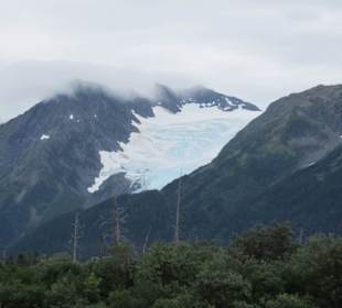 Auf dem Weg zu den Gletschern